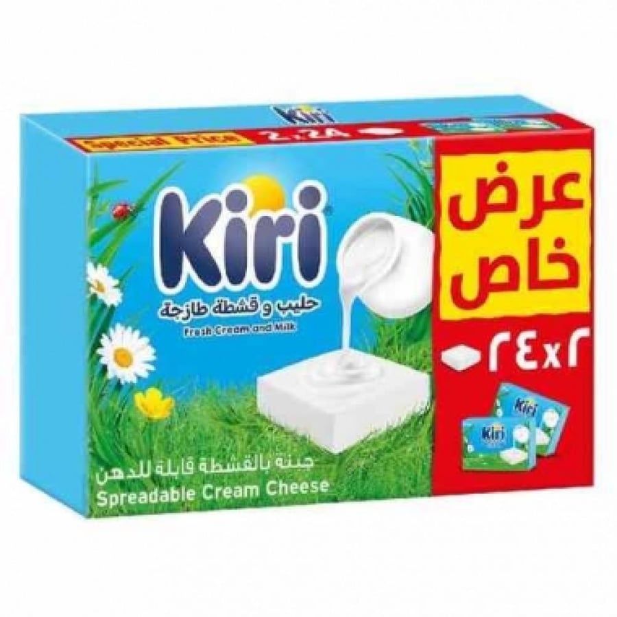 جبن كيري 24قطعة 400جم
