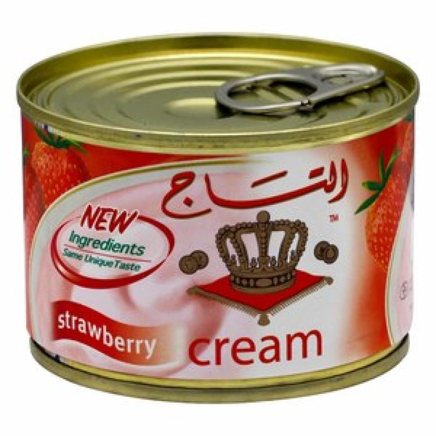 قشطة التاج فراولة 155ج