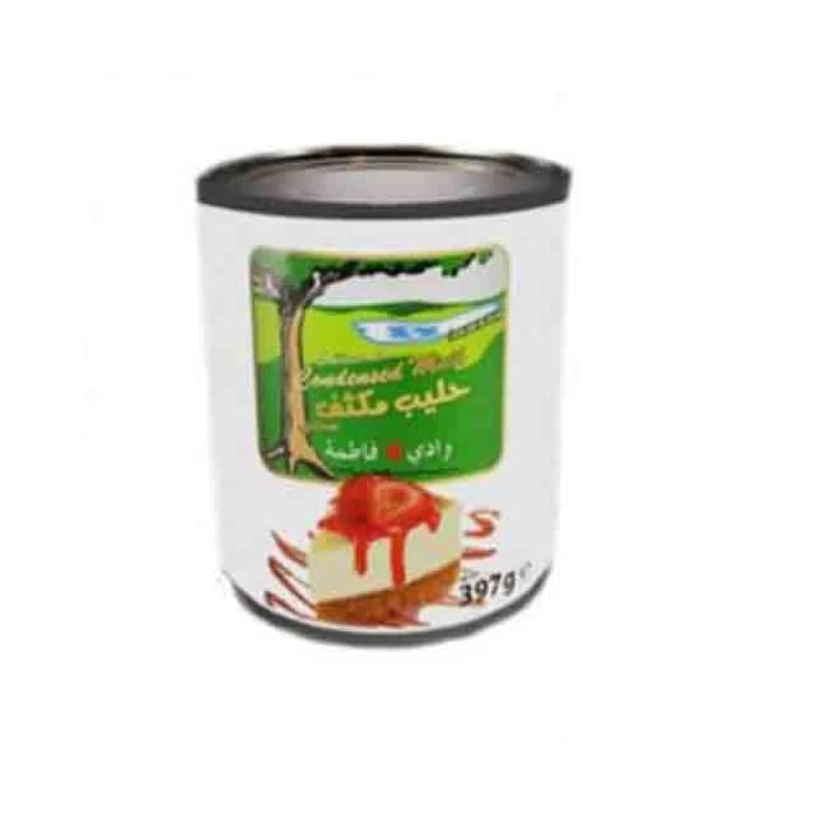 حليب سائل وادي فاطمة مكثف  397ج