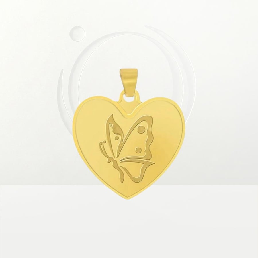 سبيكة ذهب ( قلب فراشه ) عيار 24 وزن 5.2 جرام