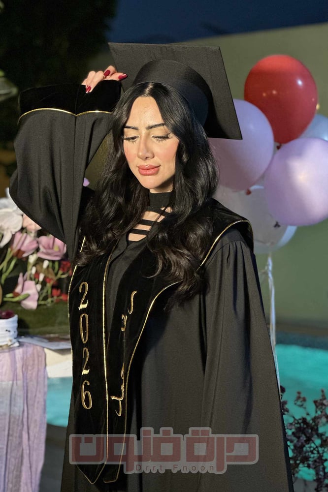 Black velvet graduation abaya set