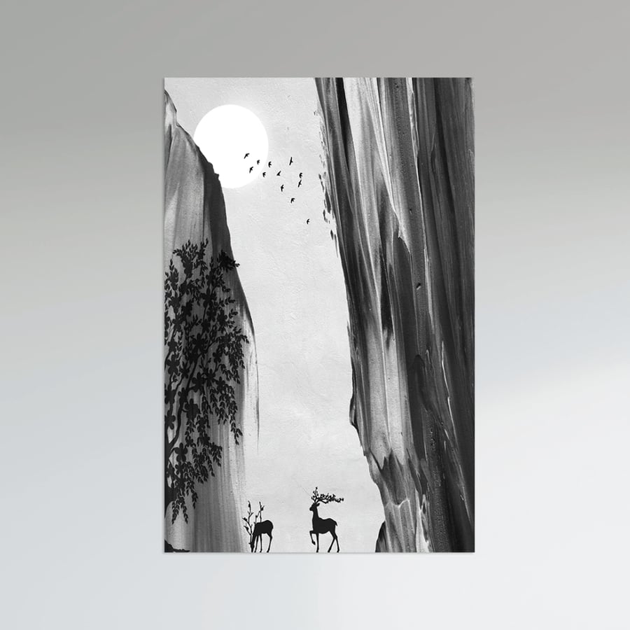 Modern abstract wall art - Abstract design