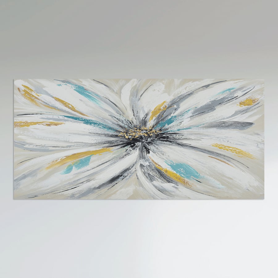 Wall art with flowers and trees - Modern design