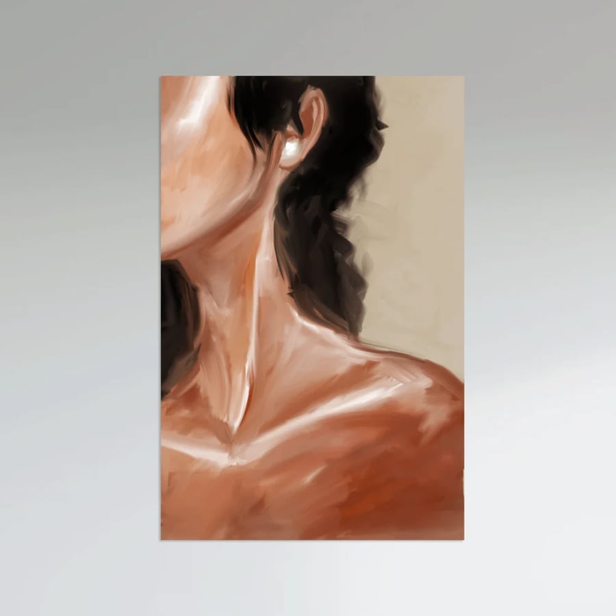 Wall art of modern femininity