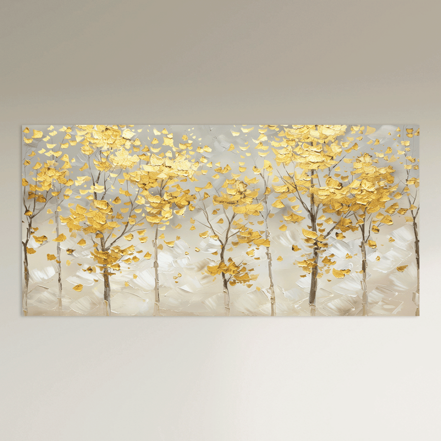 Wall art with flowers and trees - Modern design