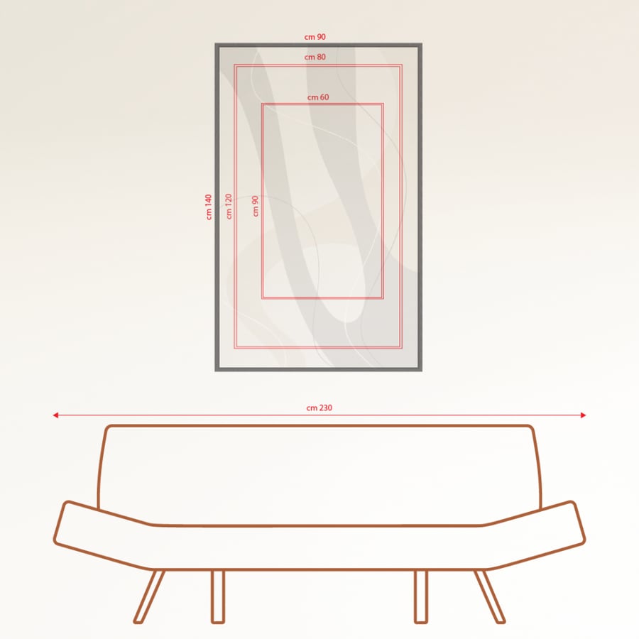 Modern abstract wall art - Abstract design