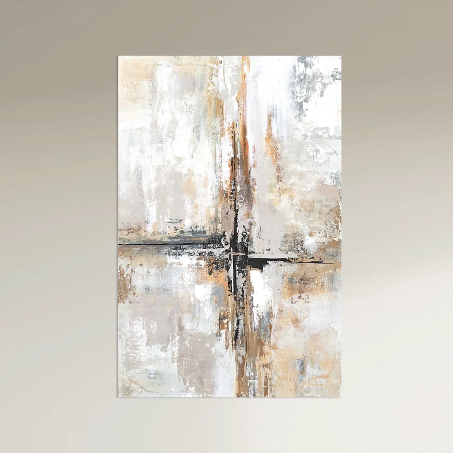 Magnetic dashboard hiding panel - with an abstract design