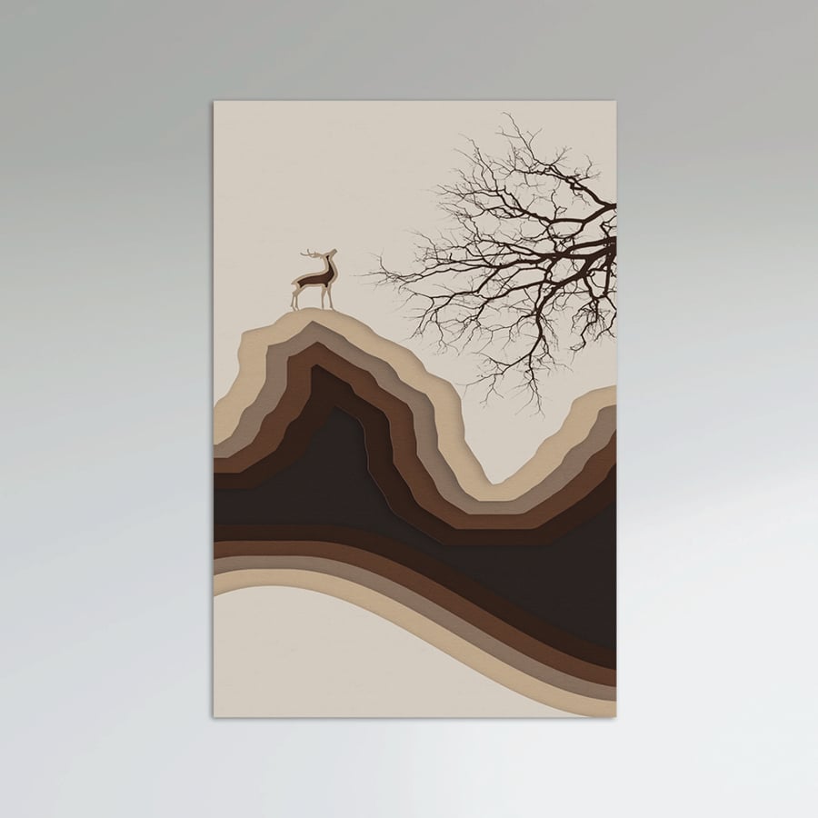 Modern abstract wall art - Abstract design