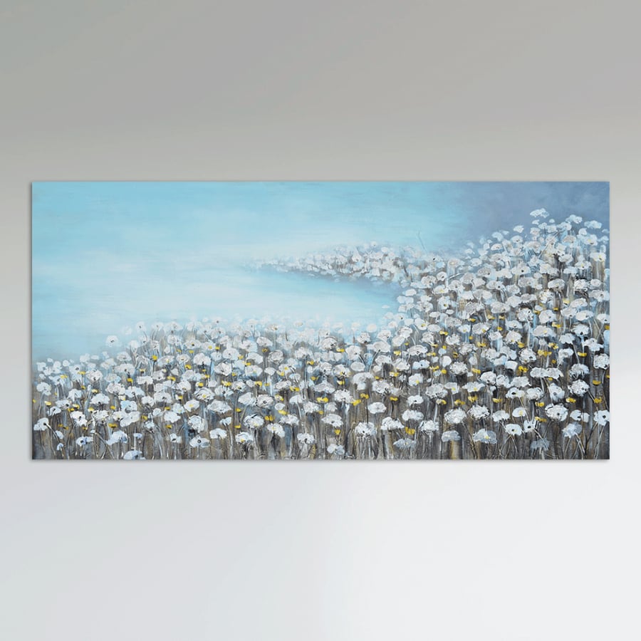 Wall art with flowers and trees - Modern design