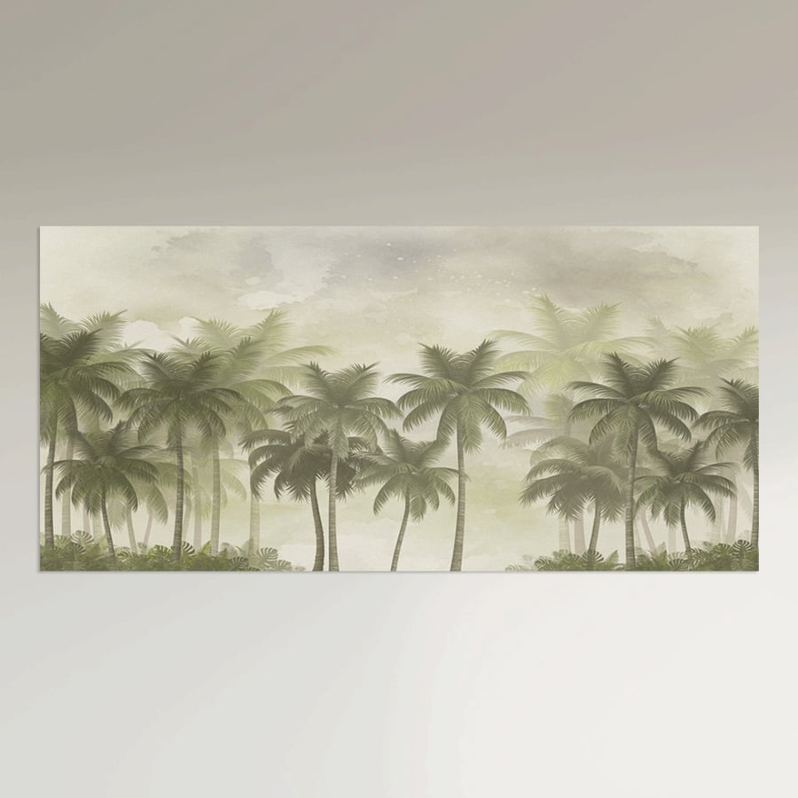Wall art with flowers and trees - Modern design