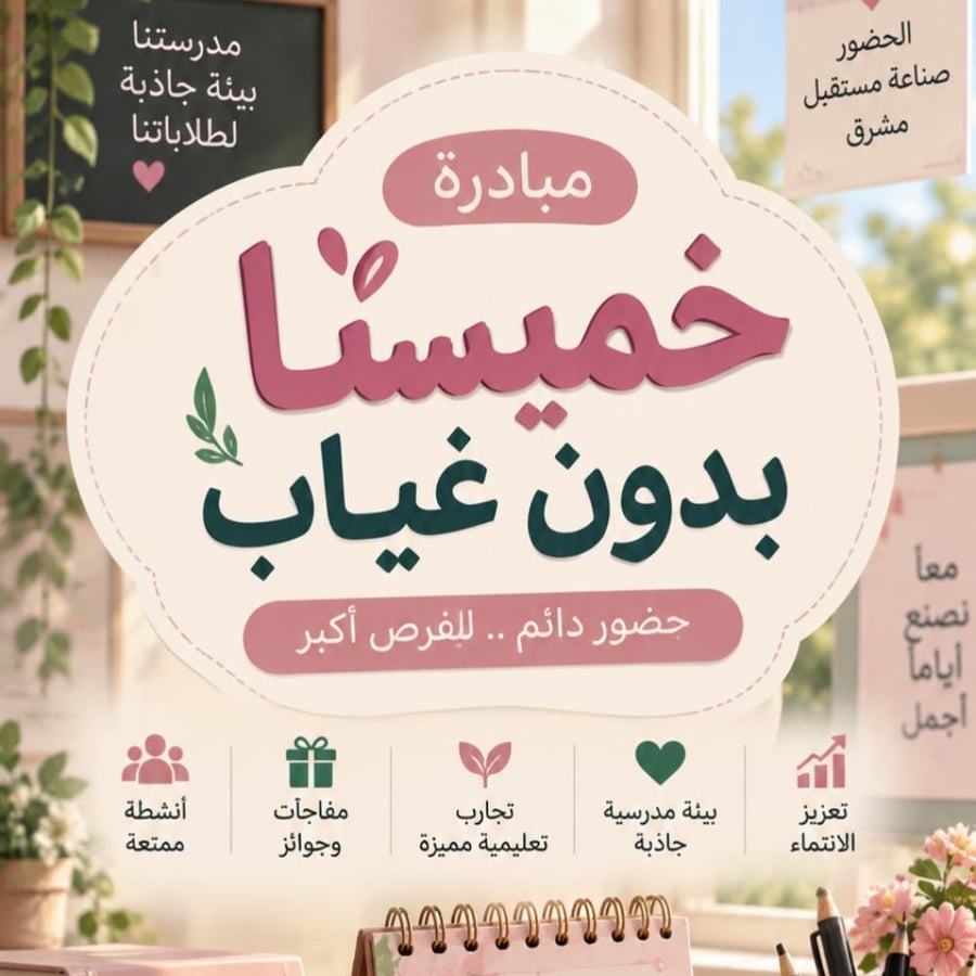 مبادرة خميسنا بدون غياب