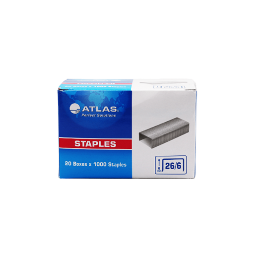 دبابيس 26/6 أطلس | 26/6 Staples ATLAS