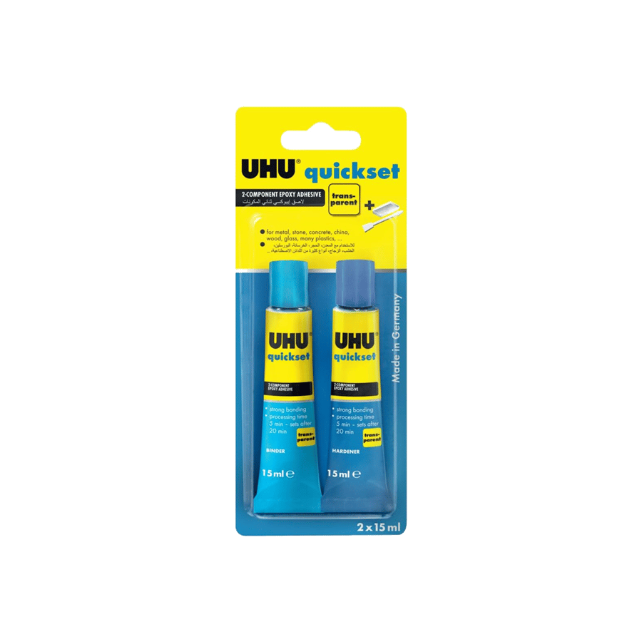 غراء مزيج شفاف UHU EPOXY