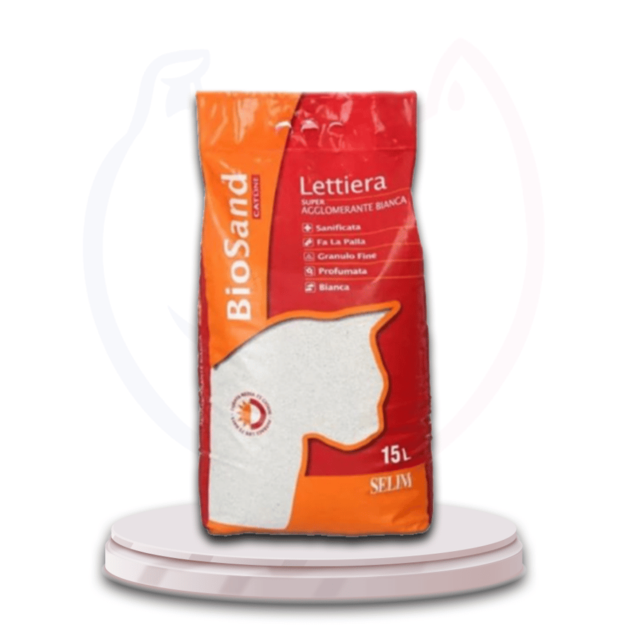 Bio Sand Cat litter Italian soft high clumping – 10 liters