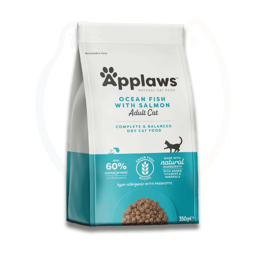 Dry food for sterilized cats with fish and salmon 350g