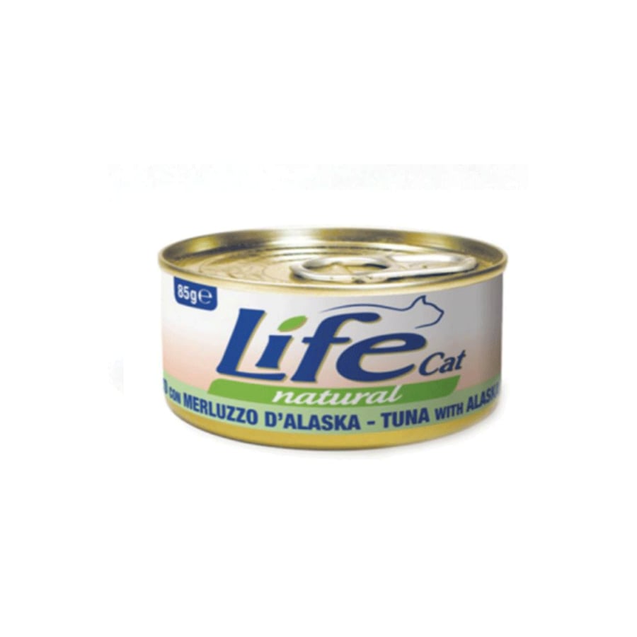 Life cat tuna with alaska pollock 85g