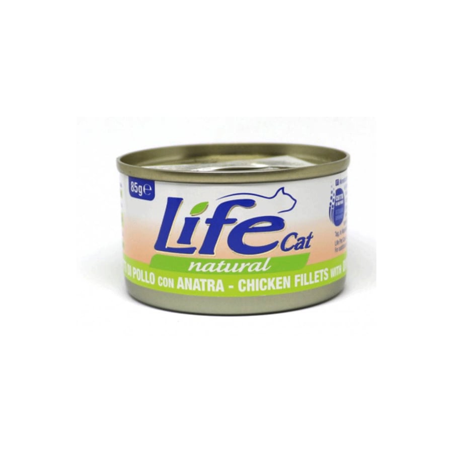 Life cat chicken with duck 85g