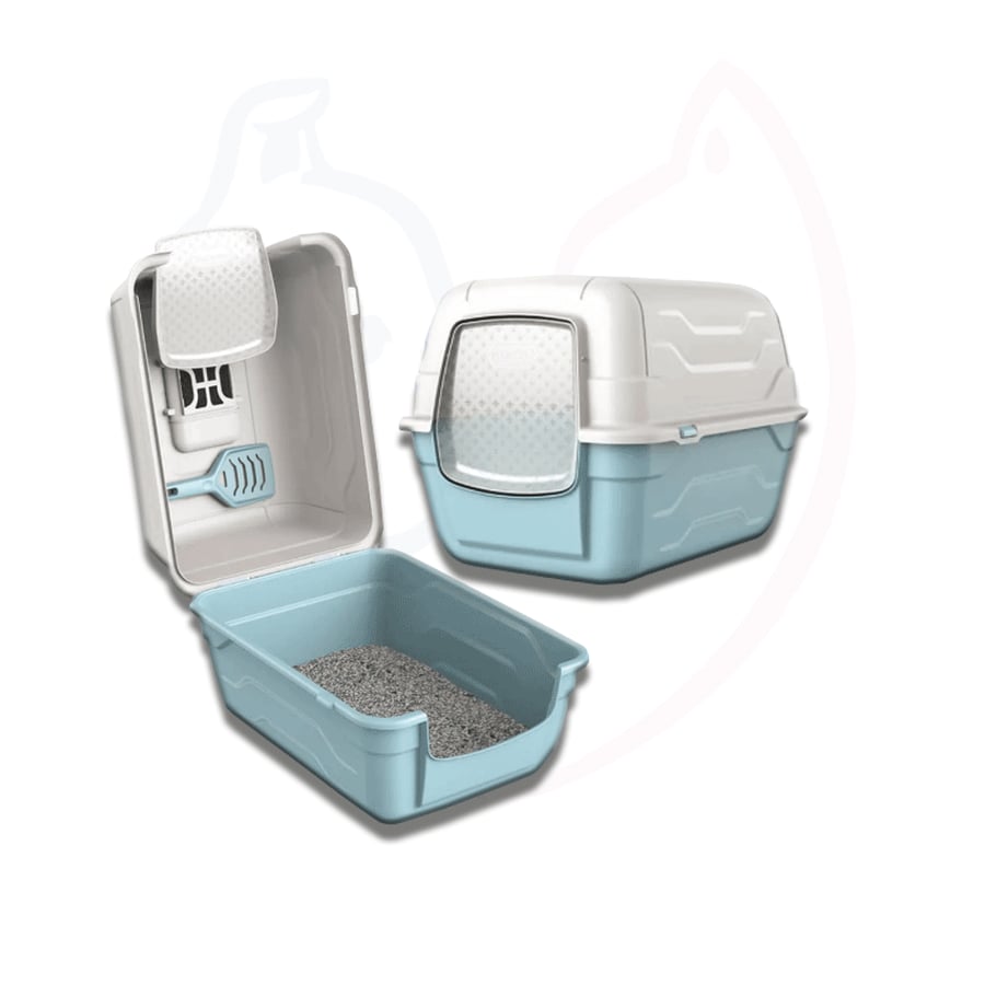 Jorplast cat litter box, Rotototal, size 40 × 40 × 52
