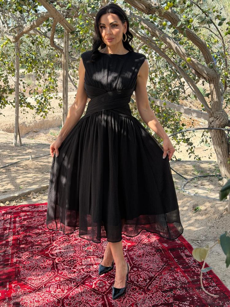 فستان عيد ناعم لونين