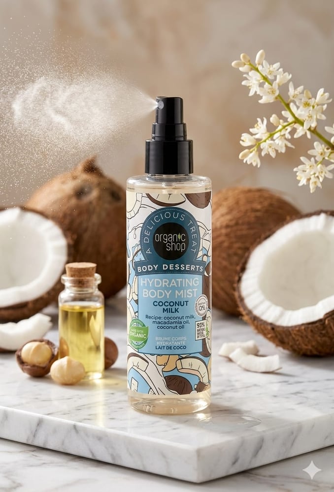 Organic Shop Body Perfume Coconut 200 ml