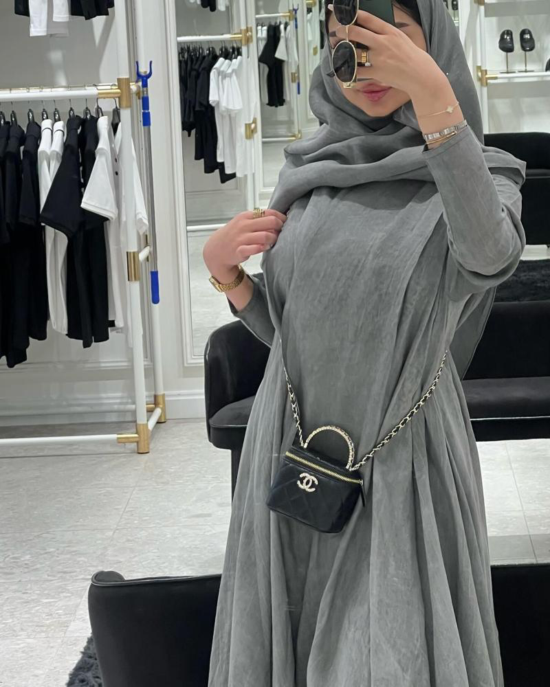 Lightweight and elegant summer abaya