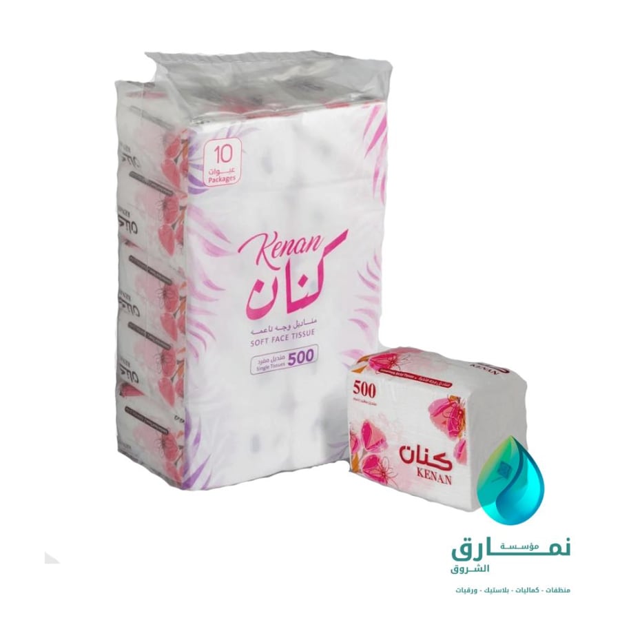 Kanan facial tissues 500 tissues carton pack 2*10