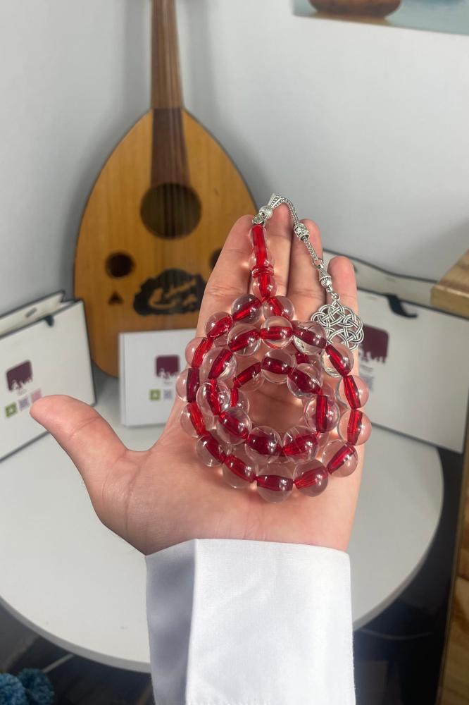 بكلايـــت شفاف بخيط احمر