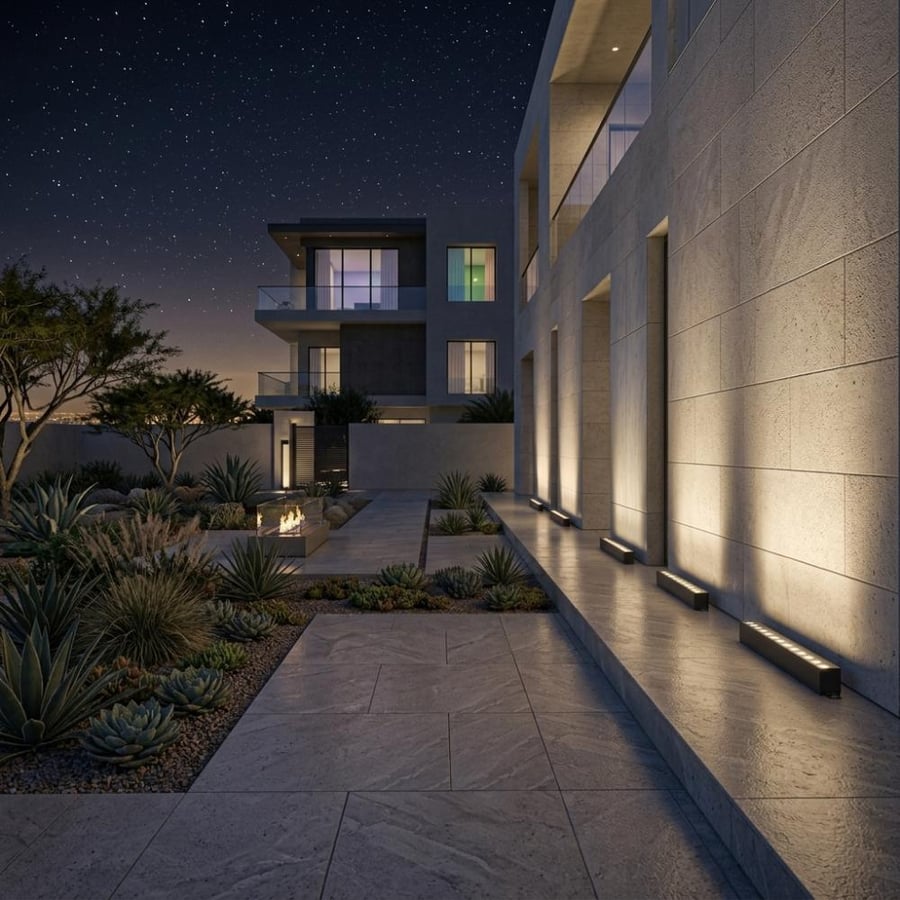 وحدة إضاءة جدارية خارجية LED – ILLUS – زاوية 20°×40° – IP66 – واط18 وال واشر Wall Washer
