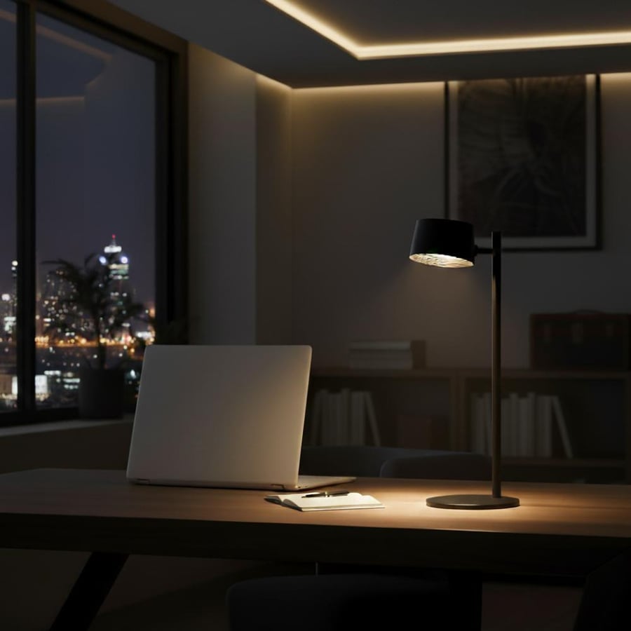 LED table lighting unit, 1 watt, with an elegant design, color-changing lighting, and dimmable.