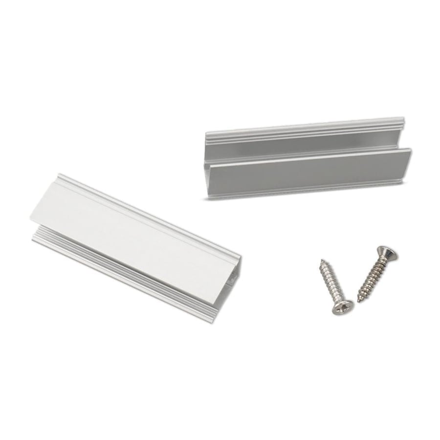 Aluminum channel mount size - width 18.2 mm * height 20 mm (Neon Flex 10 watt)