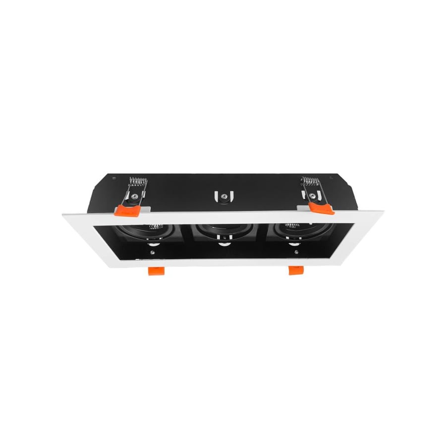 Triple recessed movable ceiling frame with a size of 85x235mm