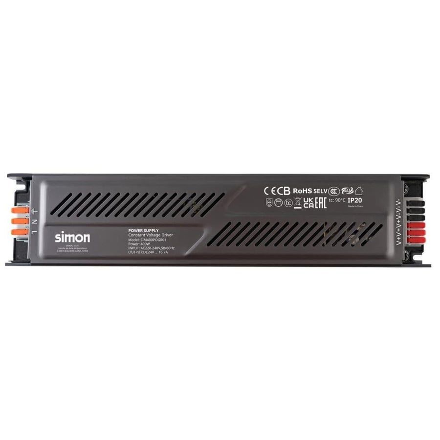 محول كهربائي LED داخلي Simon – DC24 – IP20