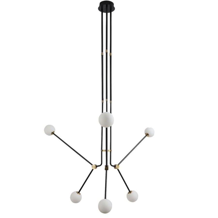 أجهزة إضاءة معلقة – ثريا بتصميم أذرع متشعبة Pendant Lighting – Branching Arms Chandelier