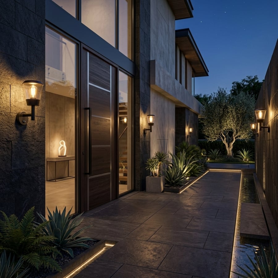 Wall lighting devices with motion sensor outdoor wall color black motion wall lighting units