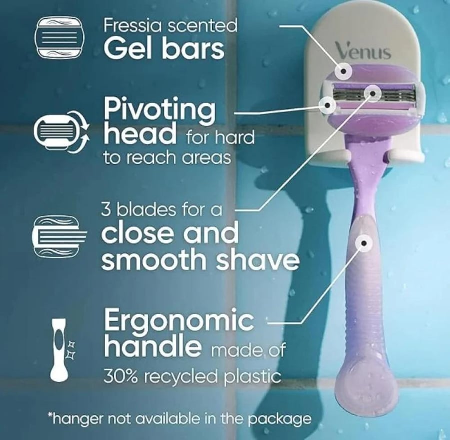 جيليت ماكينة حلاقة فينوس كومفورت جلايد بريز للنساء