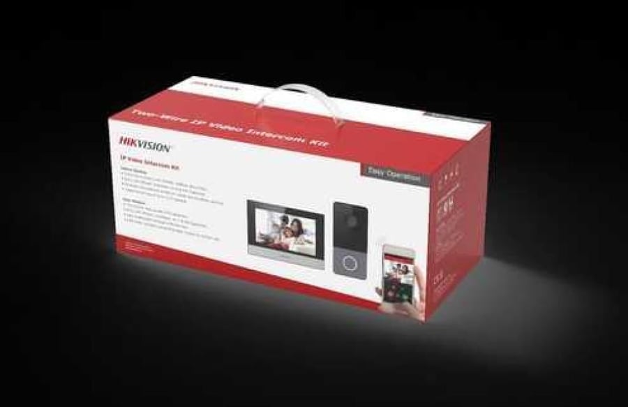 انتركوم IP واي فاي | مع جرس بكاميرا ملونة | هايكفيجن DS-KIS603-P