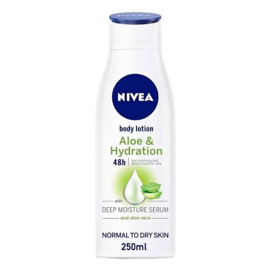 Nivea body lotion with aloe vera for normal to dry skin 250 ml