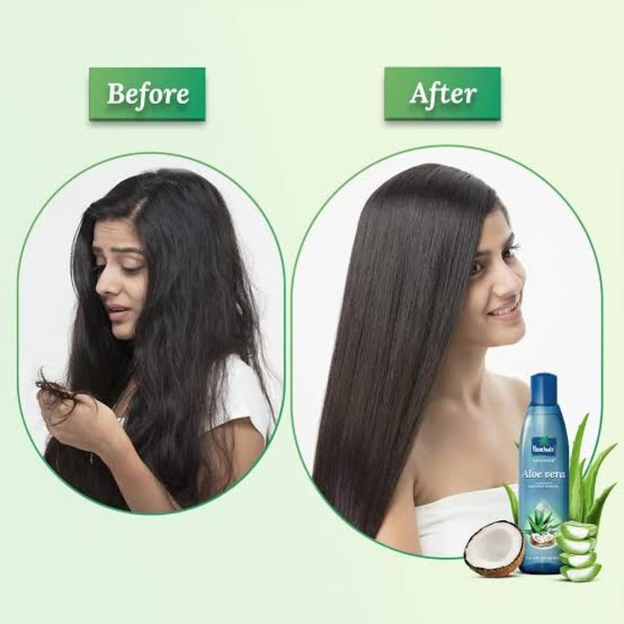 Coconut oil parachute for hair rich in aloe vera 150 ml