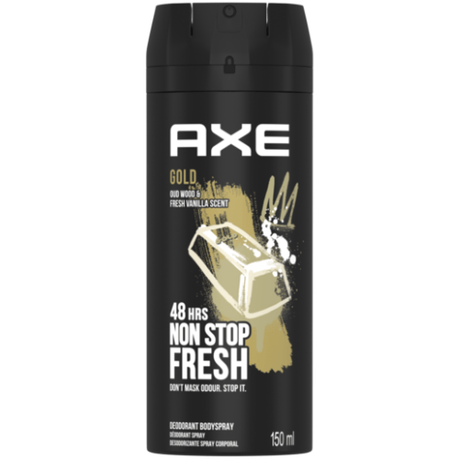 X Deodorant Spray Gold 150 ml
