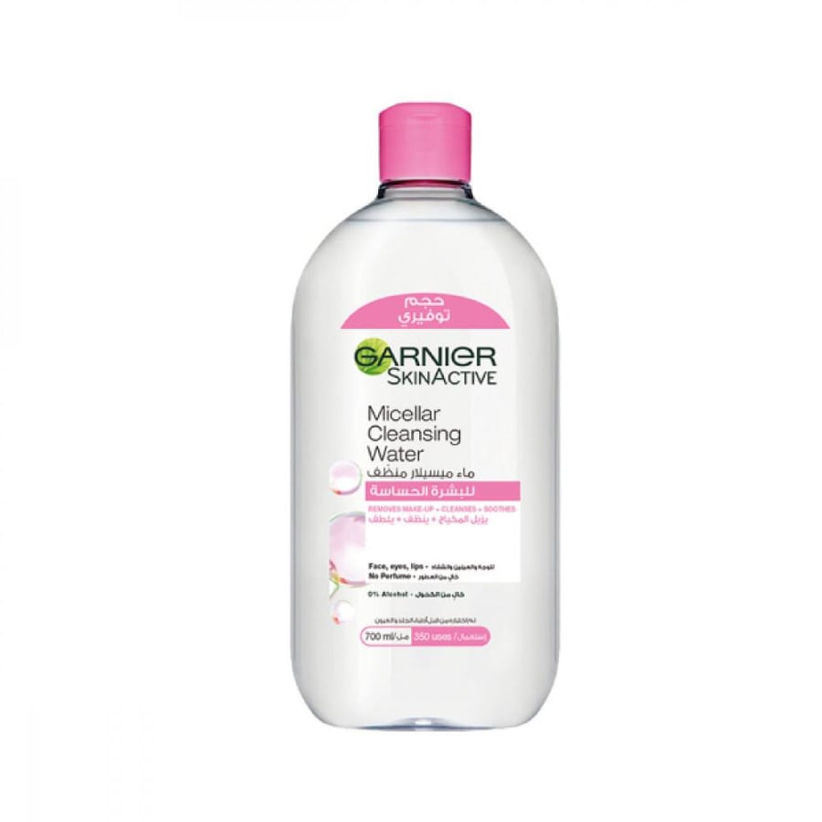 Garnier Micellar Water Facial and Eye Cleanser and Makeup Remover 700ml