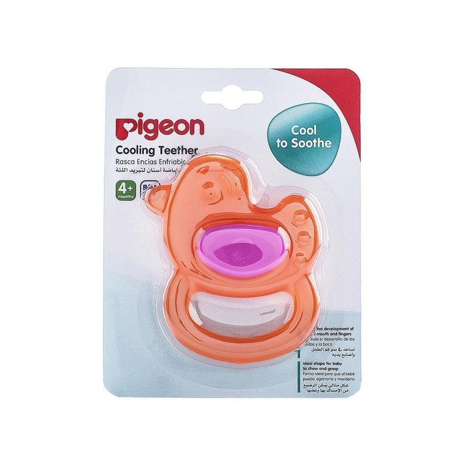 Pejoun teething teether for cooling gums duck