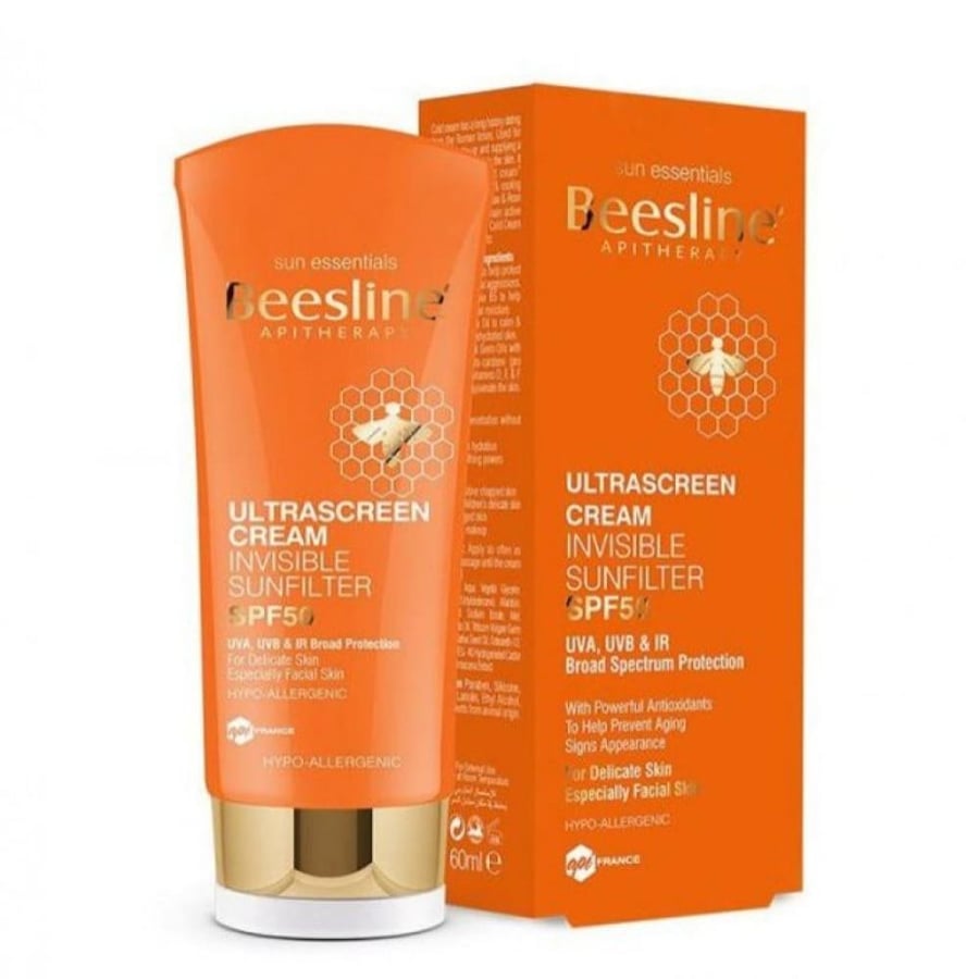 Bazelene Ultra Screen Cream Transparent Sun Barrier SPF 50% - 60 ml
