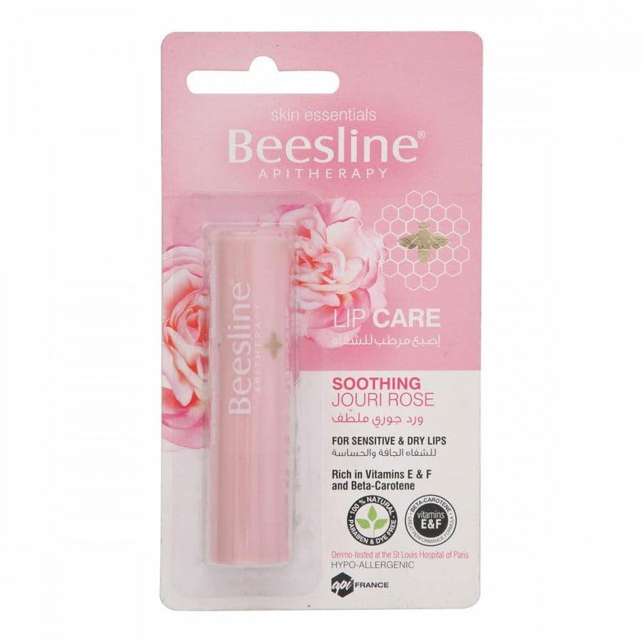 Bazelene lip balm stick - Rose Geranium soothing 4 grams