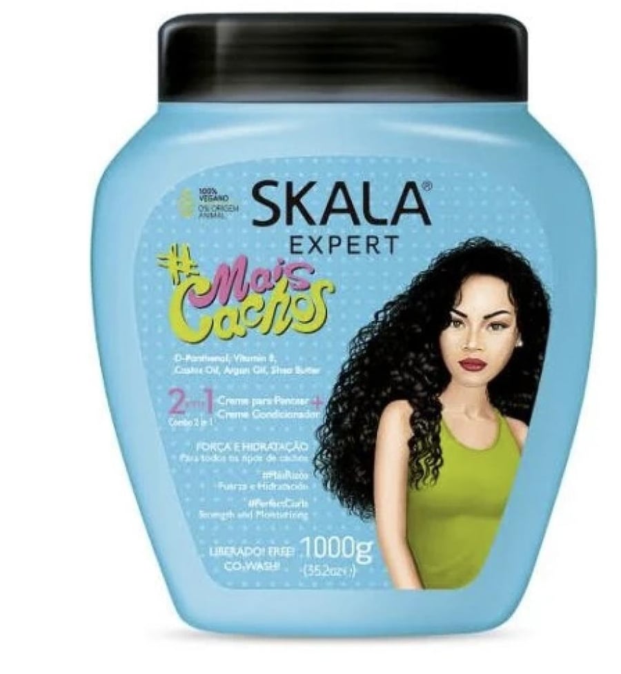 Skala Expert Cream Treatment and Moisturizer 2-in-1 for curly hair Miss Catches 1000 ml