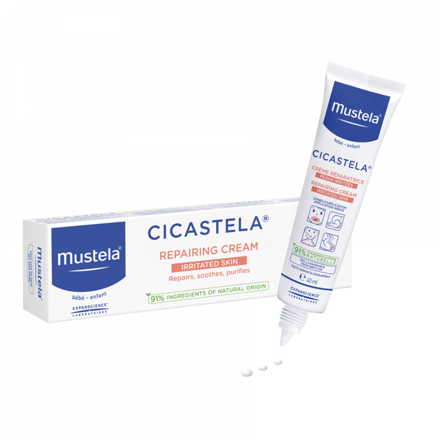 Mustela Castile Moisturizing Recovery Cream for Skin 40 ml