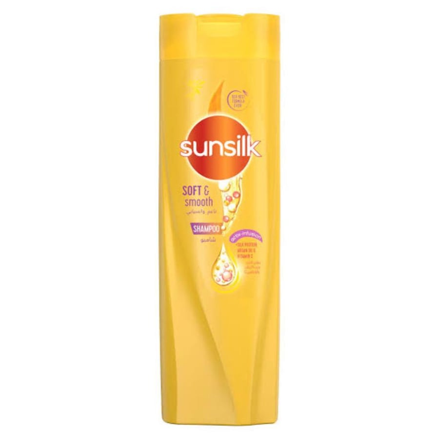 Sunsilk smooth and flowing shampoo for soft hair 400 ml