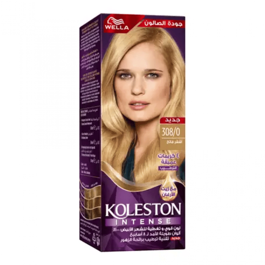 Coleston hair dye blonde light 308/0