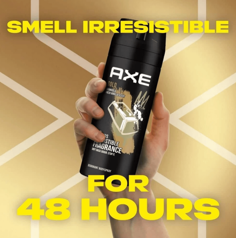 X Deodorant Spray Gold 150 ml
