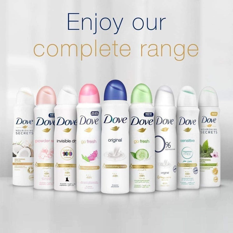 Dove women's deodorant spray Jo Fresh with cucumber 150 ml