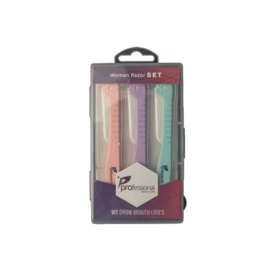 Professional women's razors 3 pieces 2913